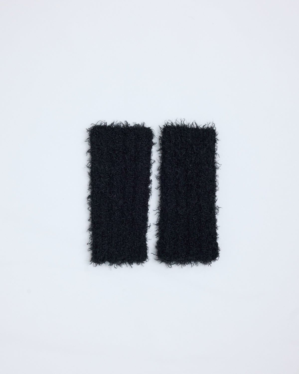 Bouclé Knit Gloves