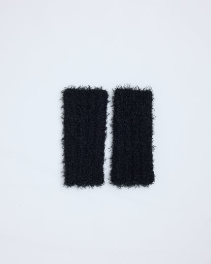 Bouclé Knit Gloves