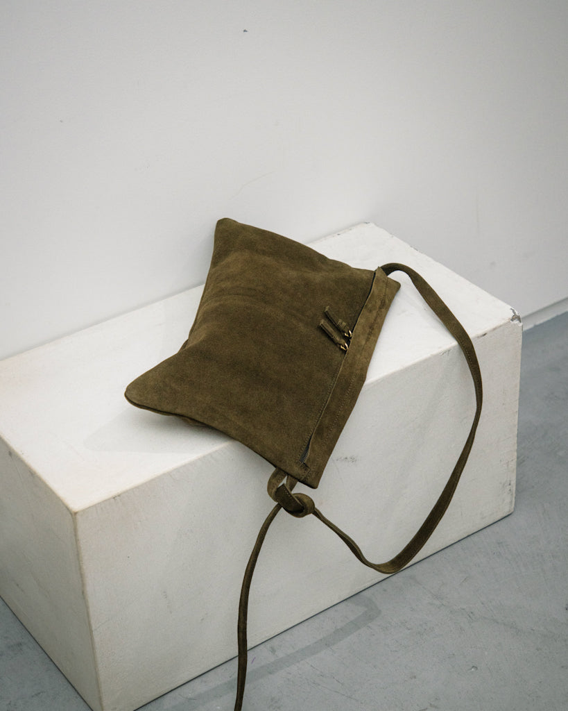 -Re:order- Unbuckle Suede Bag (suede/4colors)