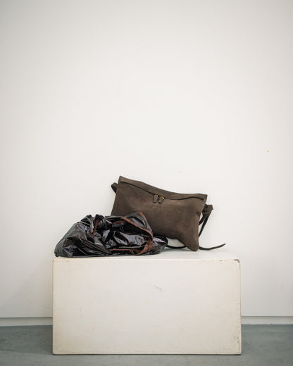 -Re:order- Unbuckle Suede Bag (suede/4colors)