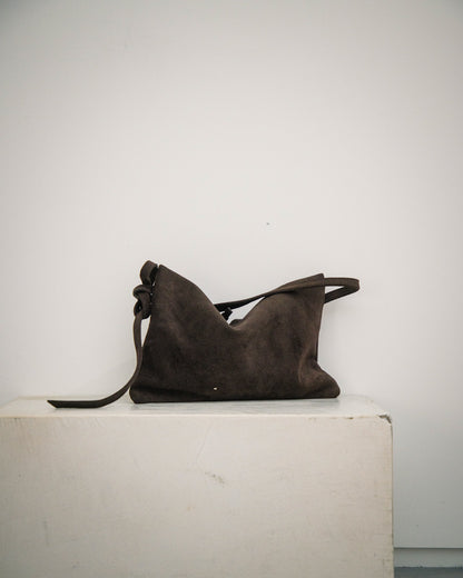 -Re:order- Unbuckle Suede Bag (suede/4colors)