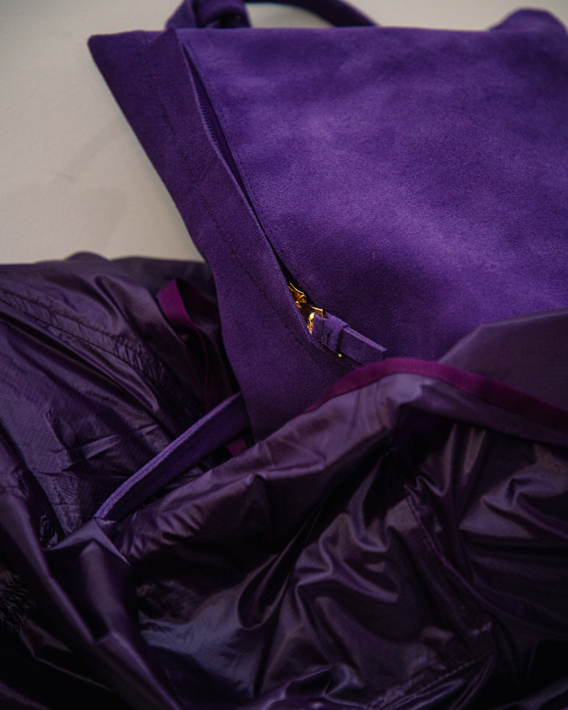 -Re:order- Unbuckle Suede Bag (suede/4colors)