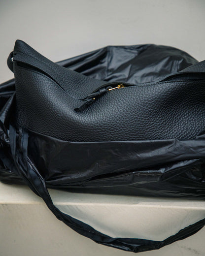 -Re:order- Unbuckle leather Bag (1color)