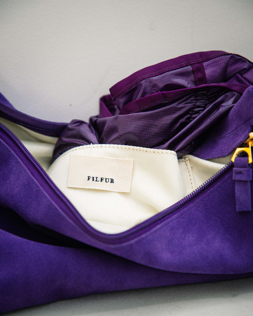 -Re:order- Unbuckle Suede Bag (suede/4colors)
