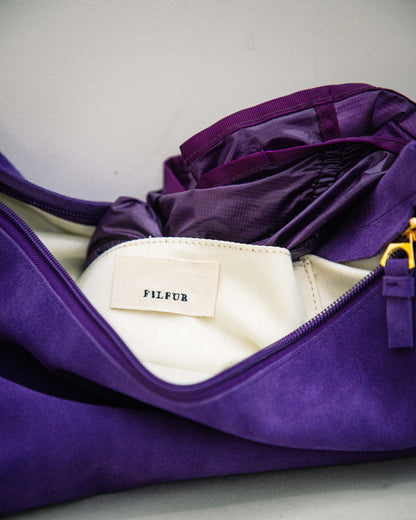 -Re:order- Unbuckle Suede Bag (suede/4colors)