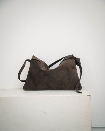 -Re:order- Unbuckle Suede Bag (suede/4colors)