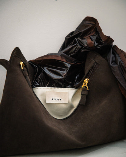 -Re:order- Unbuckle Suede Bag (suede/4colors)