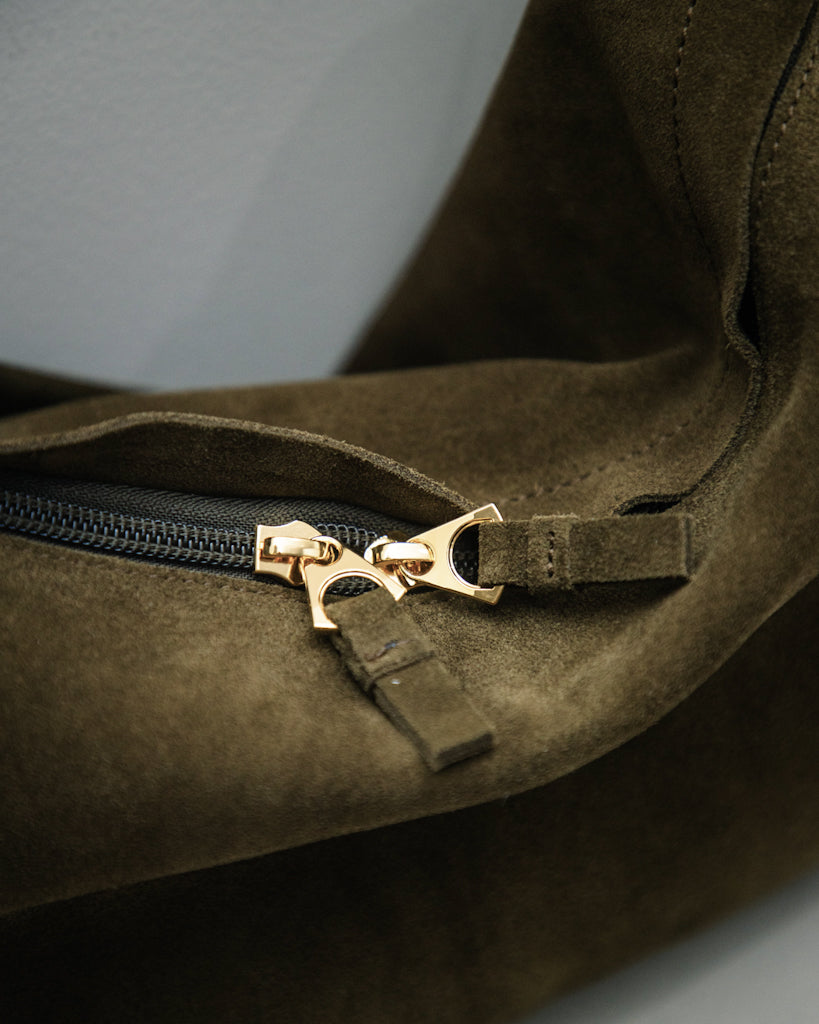 -Re:order- Unbuckle Suede Bag (suede/4colors)