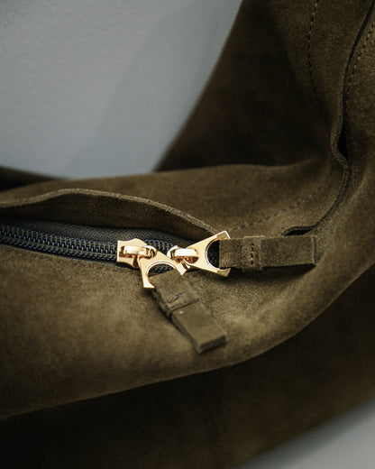 -Re:order- Unbuckle Suede Bag (suede/4colors)