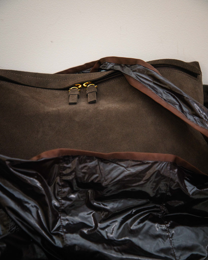 -Re:order- Unbuckle Suede Bag (suede/4colors)