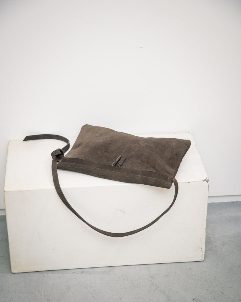 -Re:order- Unbuckle Suede Bag (suede/4colors)