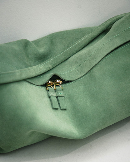 -Re:order- Unbuckle Suede Bag (suede/4colors)